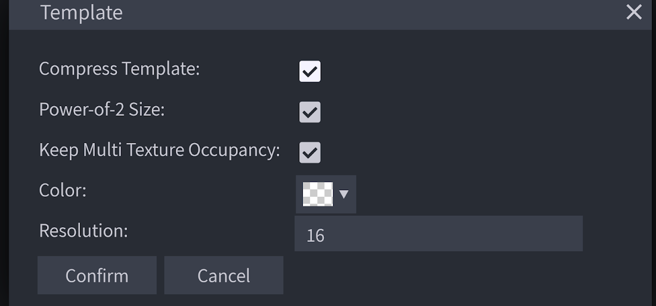 Blockbench Texture Settings Confirmation